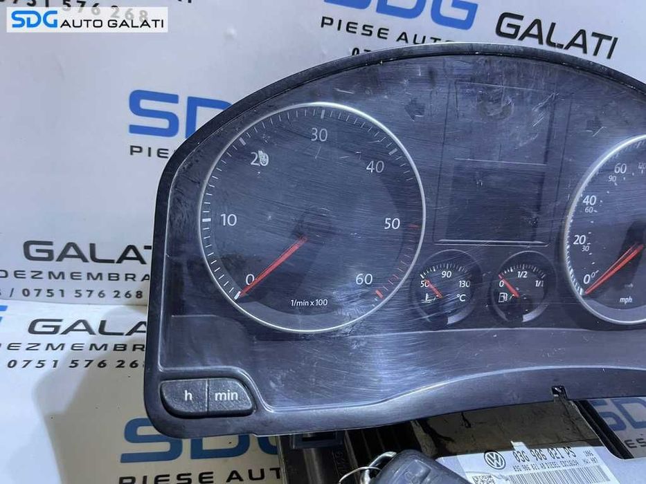 Kit Pornire ECU Calculator Motor Cip Cheie Imobilizator VW Golf 5 2.0 TDI BMM 2004 - 2008 Cod 03G906021PS 0281014067 [L2259]