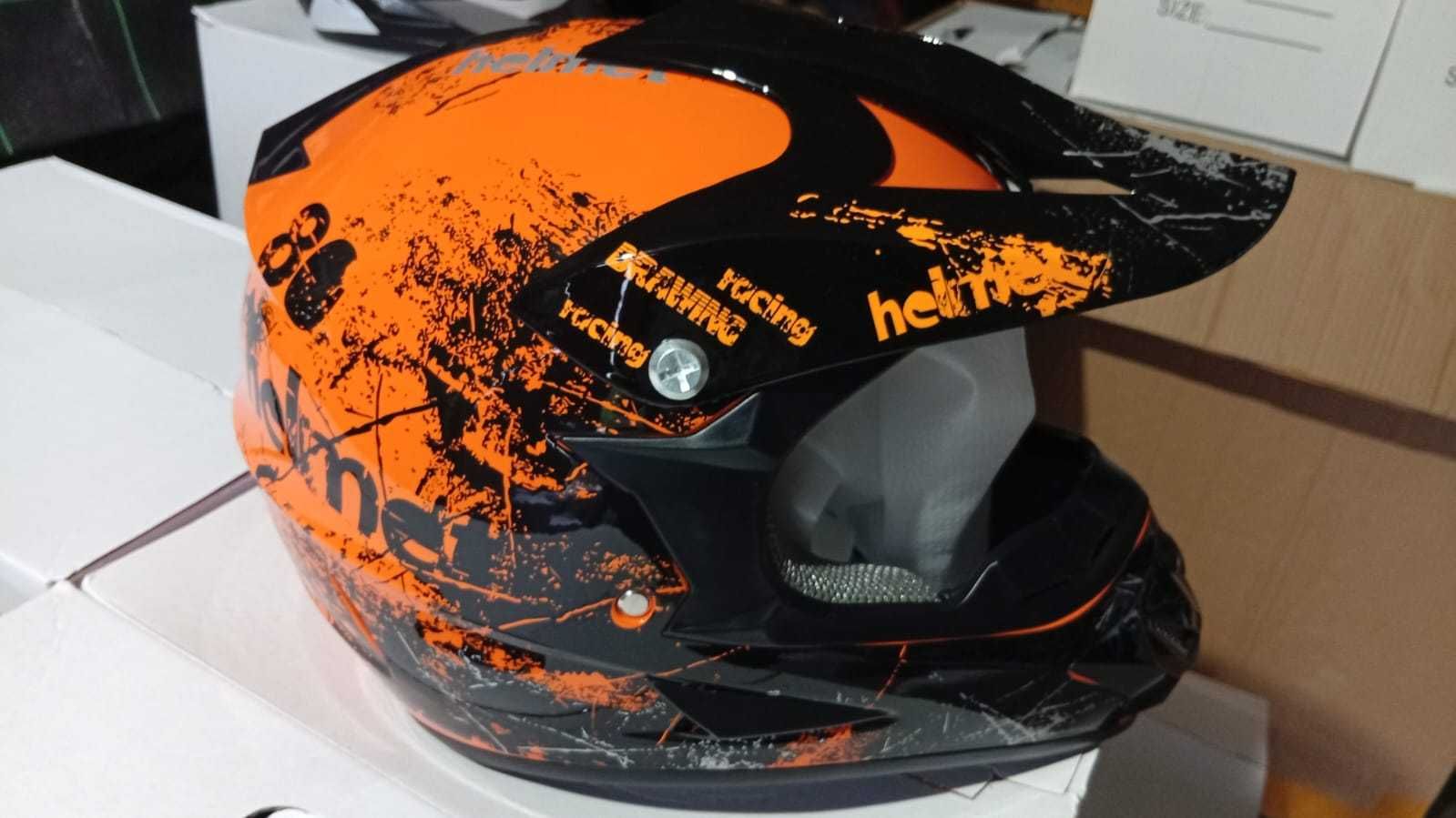 Cască moto cross/enduro