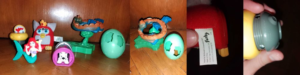 Играчки от Макдоналдс/McDonald's toys от 90-те