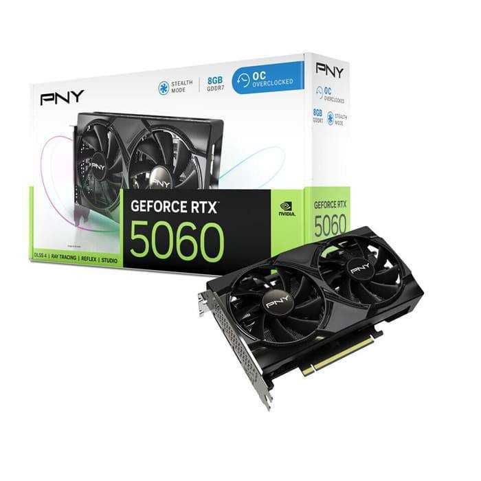 PNY GeForce RTX™ 5060 8GB Dual