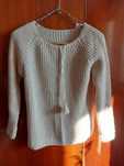 Pulover nou, cu eticheta, amestec lana mohair. M sau L, redus cu 70%