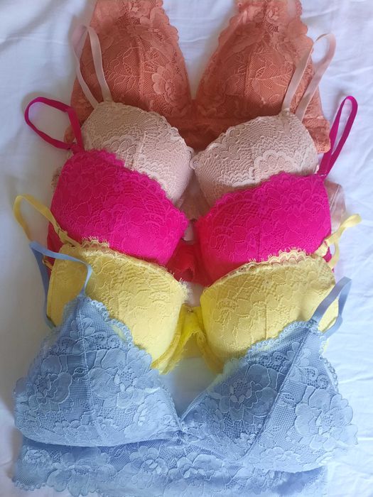 Set 5 buc NOI sutien bustiera H&M 75B