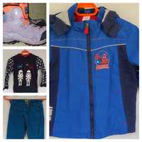 Geaca Spiderman C&A/Ghete Goretex/Blugi/Bluza H&M Star wars/ 5-6 ani/