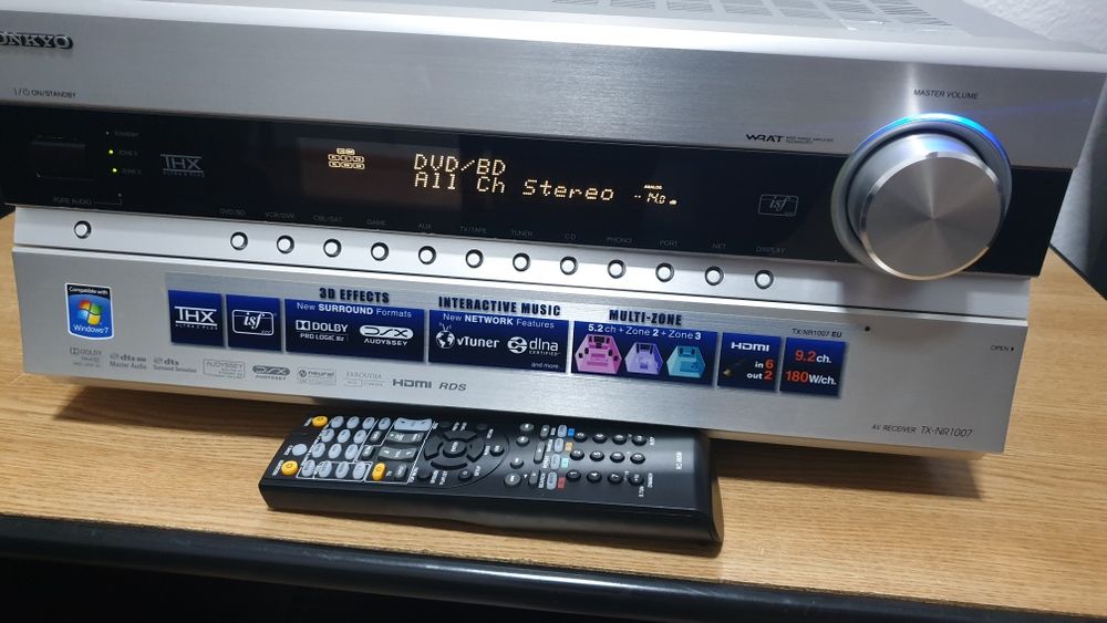 Av receiver Onkyo TX-NR1007