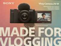 Sony ZV-1F Camera Compacta pentru Vlogging 4K cu Obiectiv ultrawide 20