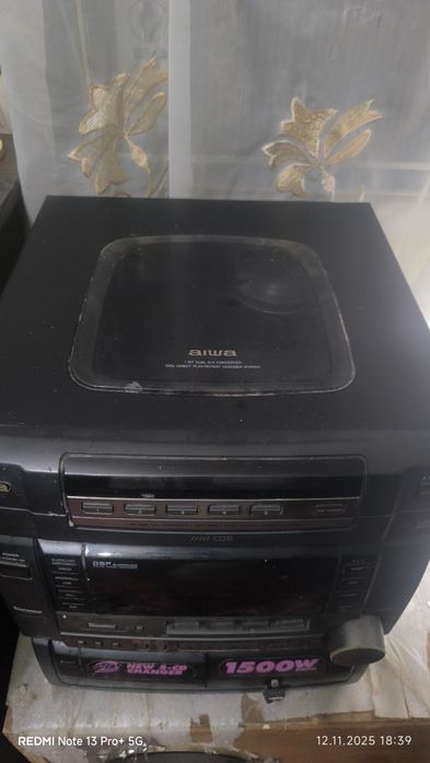 Музыкальный центр aiwa 1500w