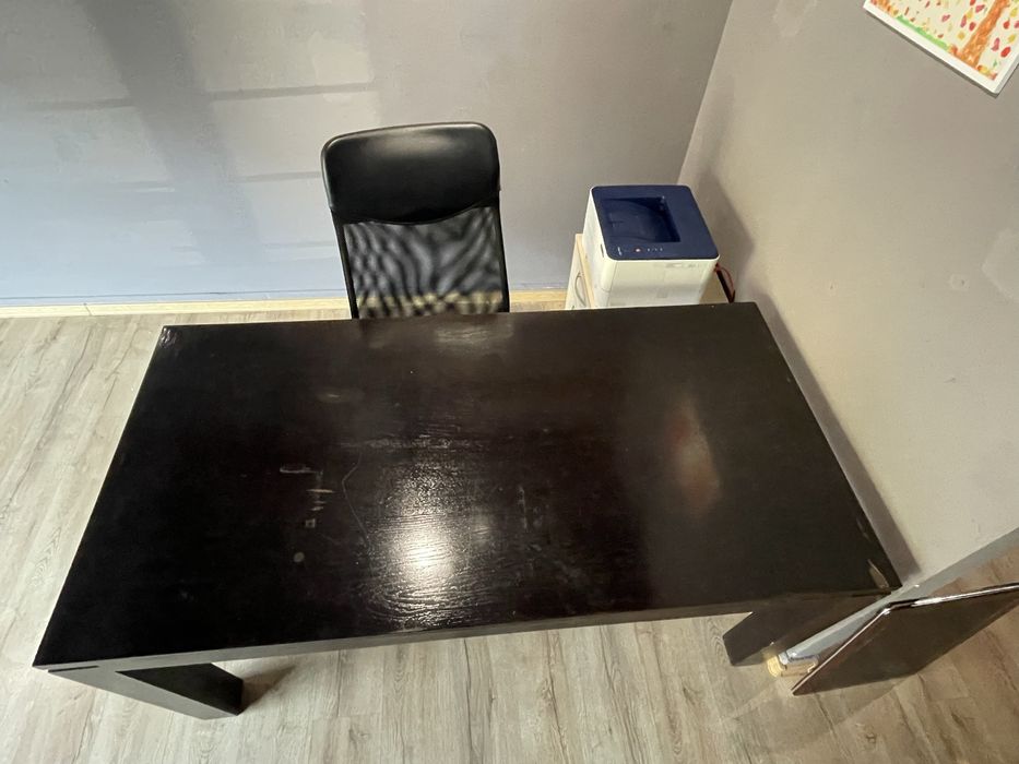 Birou Masa lemn Masiv Stejar Oak Wenge