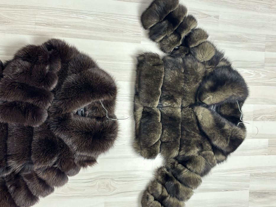 Blana naturala vulpe Full Maro