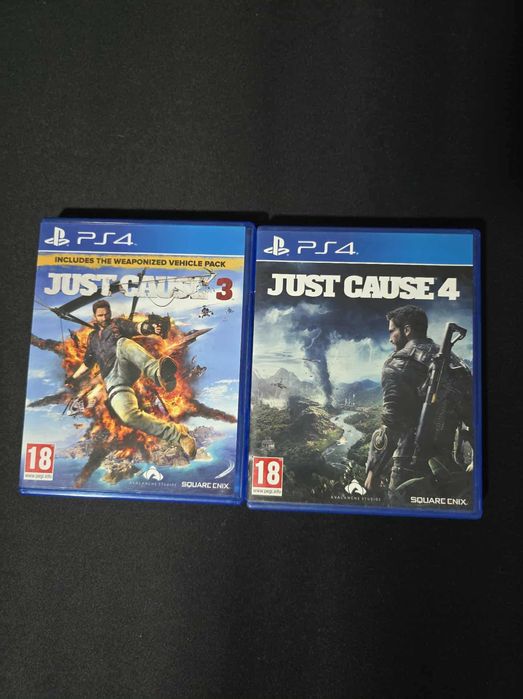 ps4 just cause 3 и 4