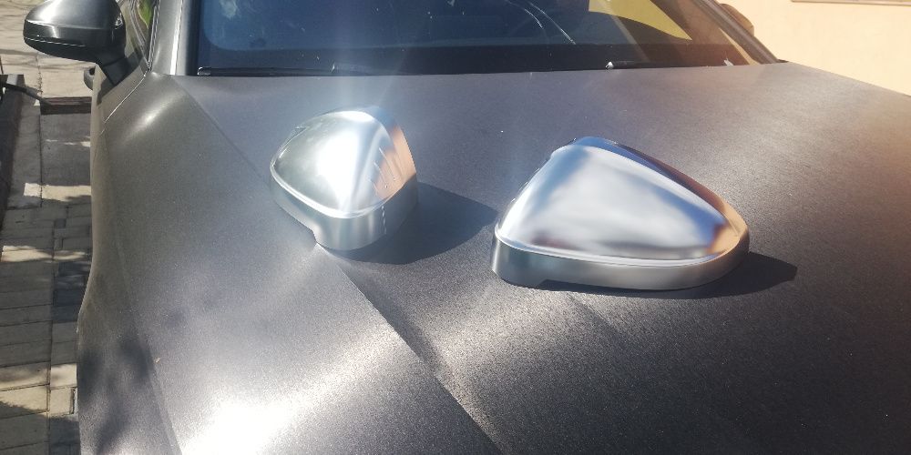 Capace oglinzi Audi A4 B9 aluminiu/silver/cromate