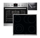 Set AEG Cuptor Electric + Plita Vitroceramica Import Germania Garantie