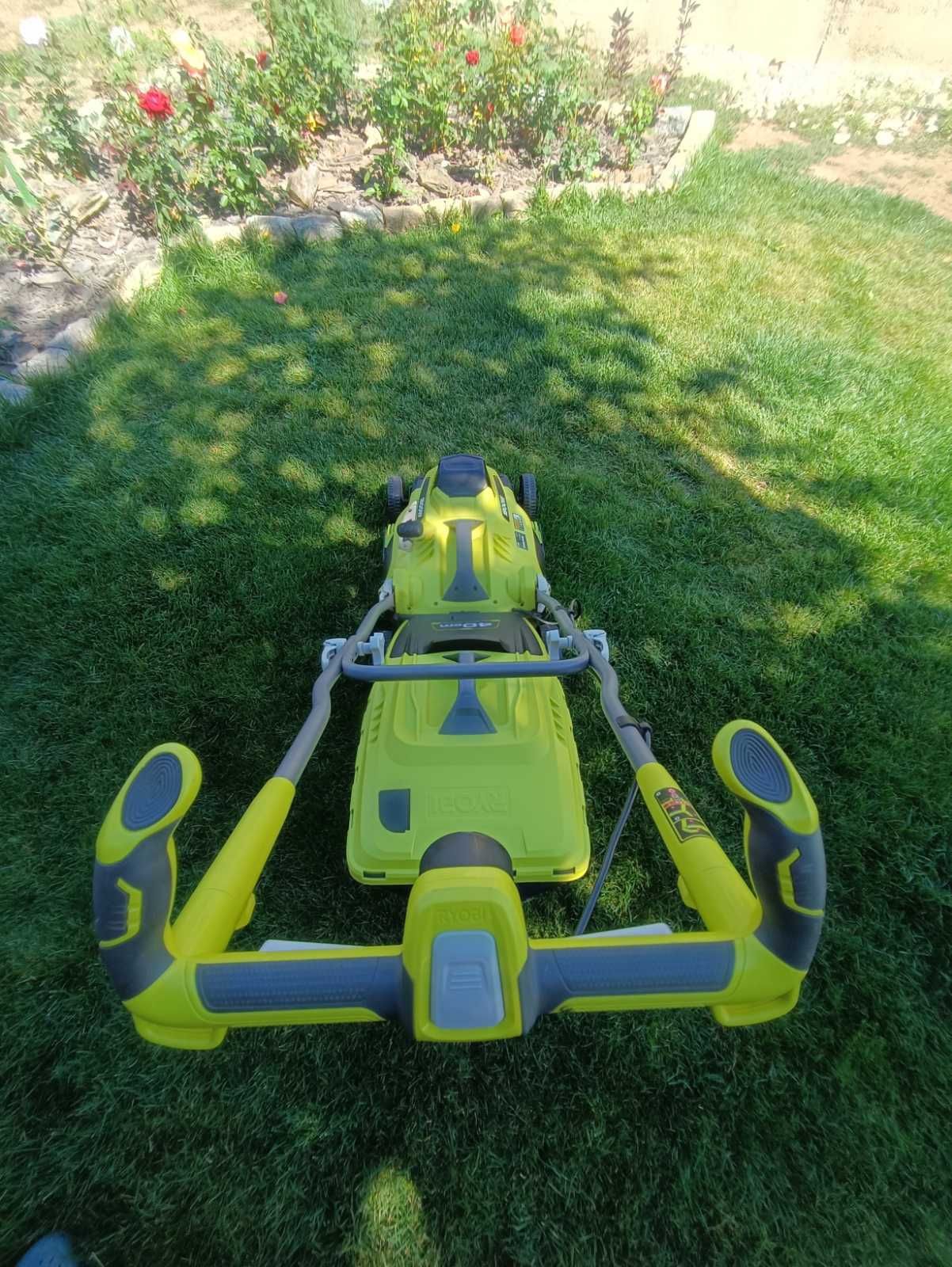 1800W Ryobi RLM18E40H – мощност, мулчиране и стил  - Косачка