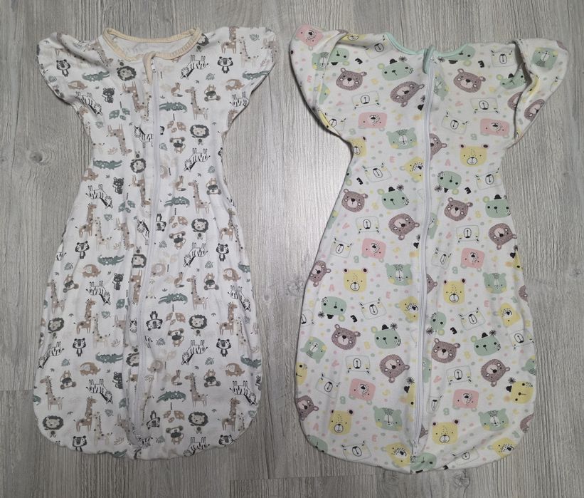 2 saci de dormit, 0-3 luni