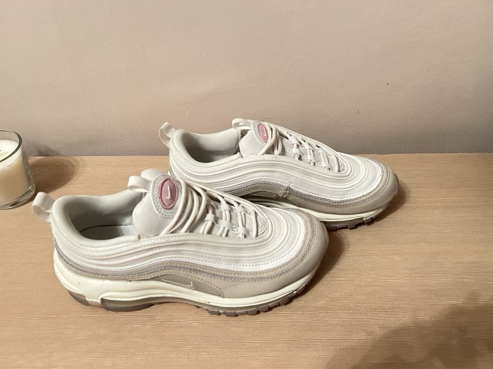 Nike air max 97 white and pink