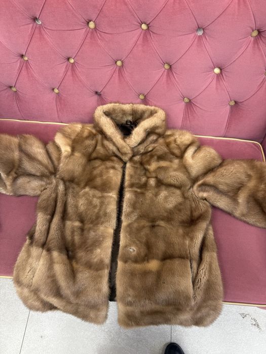 Норковая шуба, производство Греция