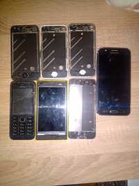 Lot- iPhone 4, SE, Samsung j5, nokia