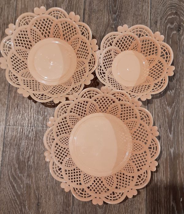 Хлебница пластиковая ажурная