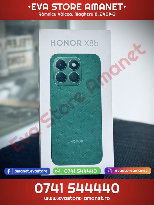 HONOR X8b Glamorous Green 256GB 8GB RAM Dual SIM - Produs nou