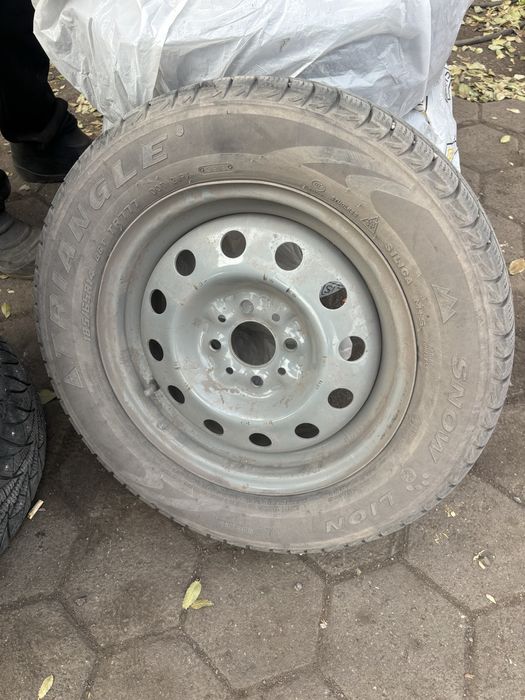 Диски с резиной, зима липучка