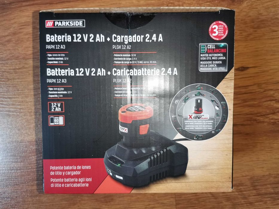 Circular parkside cu acumulator si incarcator