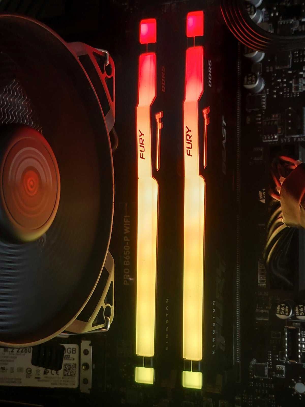 32GB RGB DDR5 6400Mhz, 6000Mhz - T-Force, Kingston Fury, G. Skill