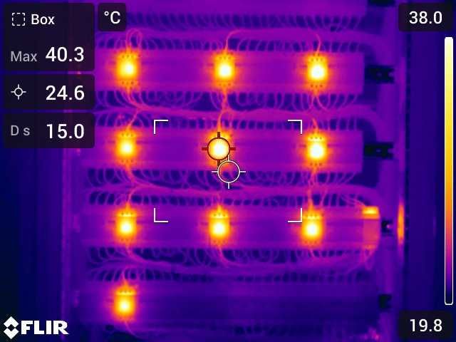 Termografie si testare etansare la aer cu usa suflanta (blower door)