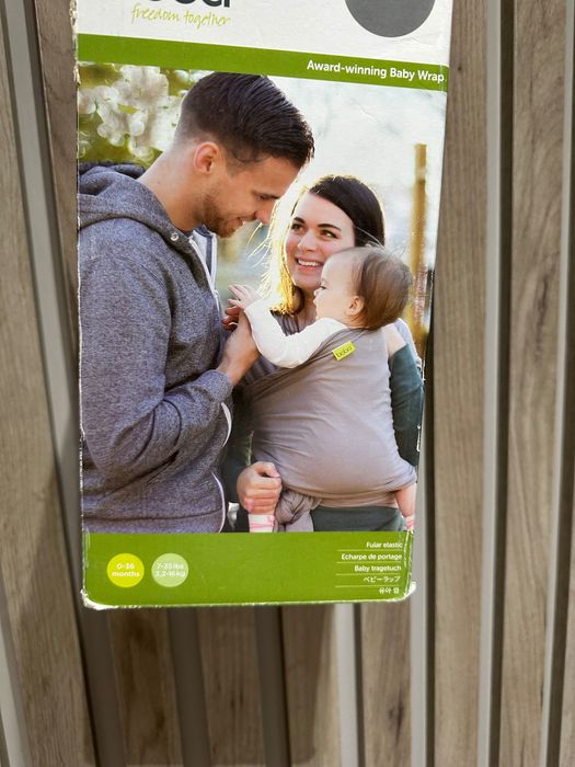 Боба слинг за бебеносене