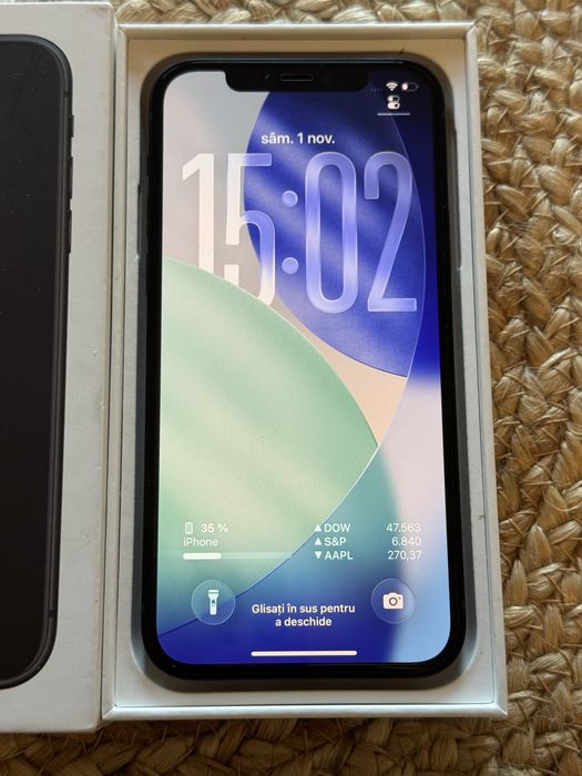 iPhone 12  black, 128GB – ca nou, baterie originală 99%, iOS 26