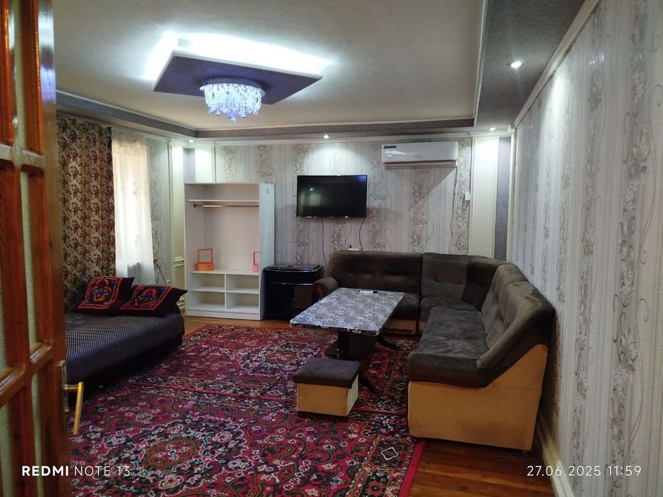 Ijaraga kvartira beriladi 1 xona 1etaj karimbek yonida