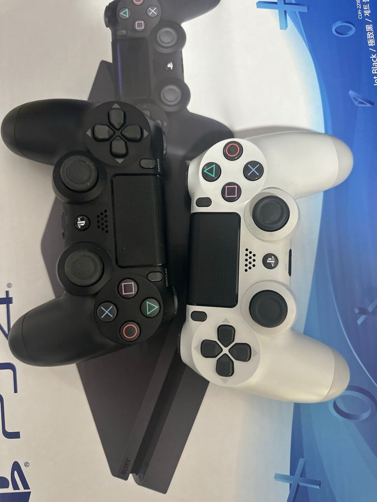 Playstation 4 Pro Ps4 Slim, Pro 100Тор с играми 2- джойстик Novi оптом