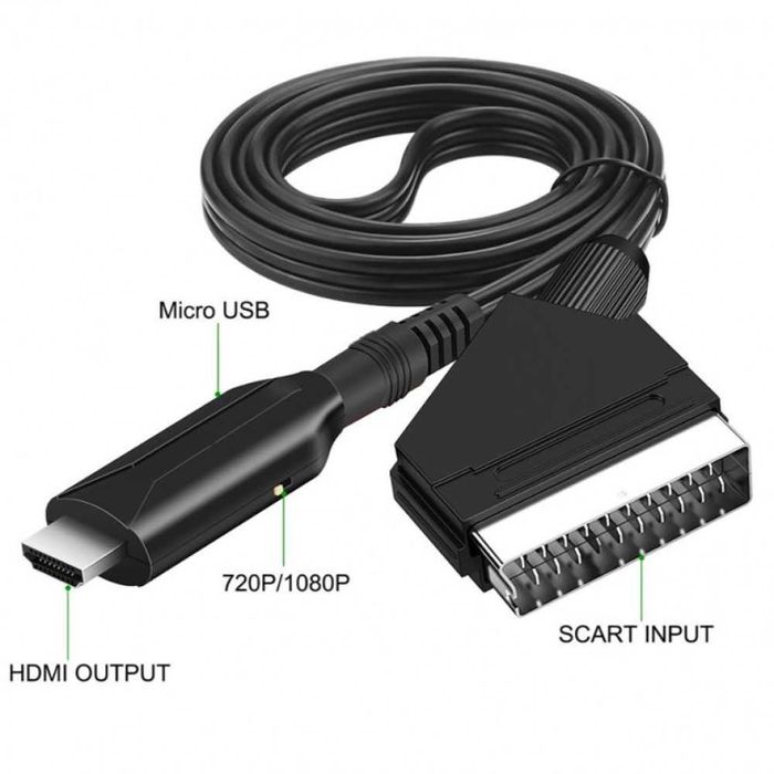 Конвертор  SCART към HDMI