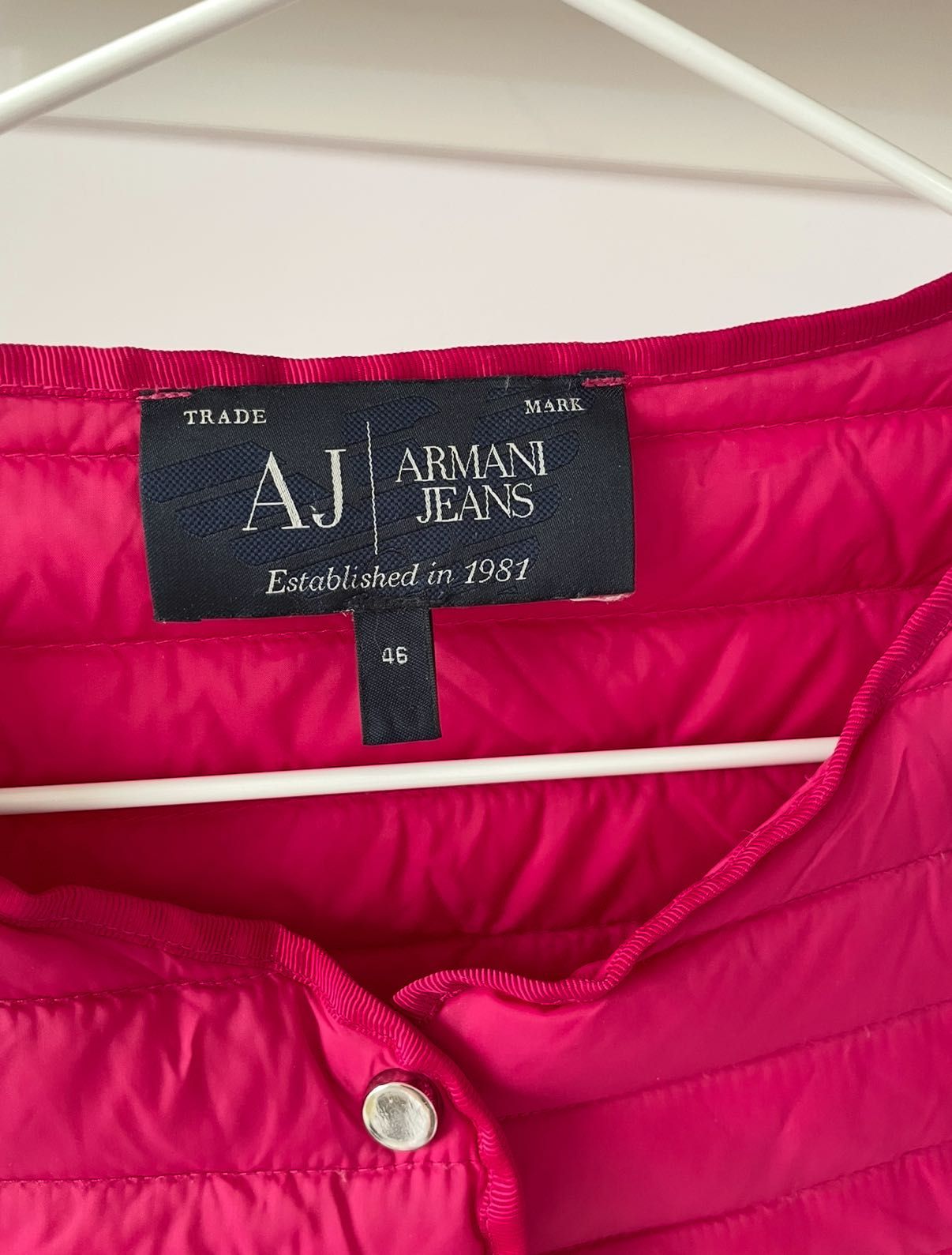 Розово олекотено яке Armani Jeans