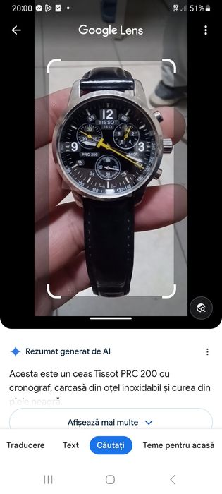 Ceas de mana barbatesc- Tissot PRC200