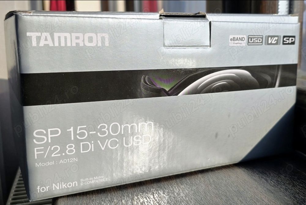 Obiectiv Tamron SP 15-30mm f 2.8 Di VC USD Nikon F (FX) A012N
