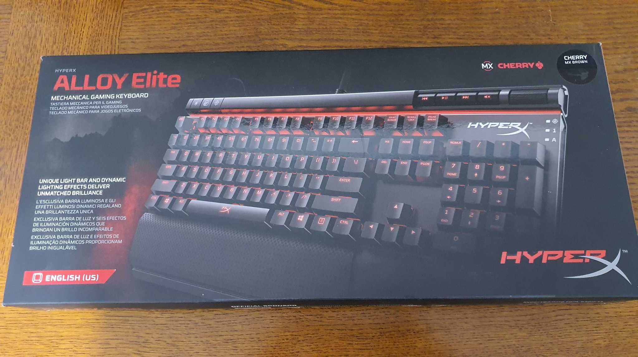 Tastatura mecanica gaming HyperX Alloy Elite - Cherry Edition