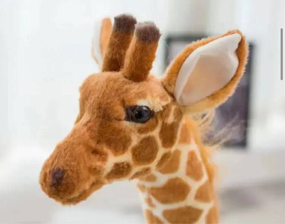 Girafa de Plus - jucarie 3D picioare Reglabile de 1 M, premium