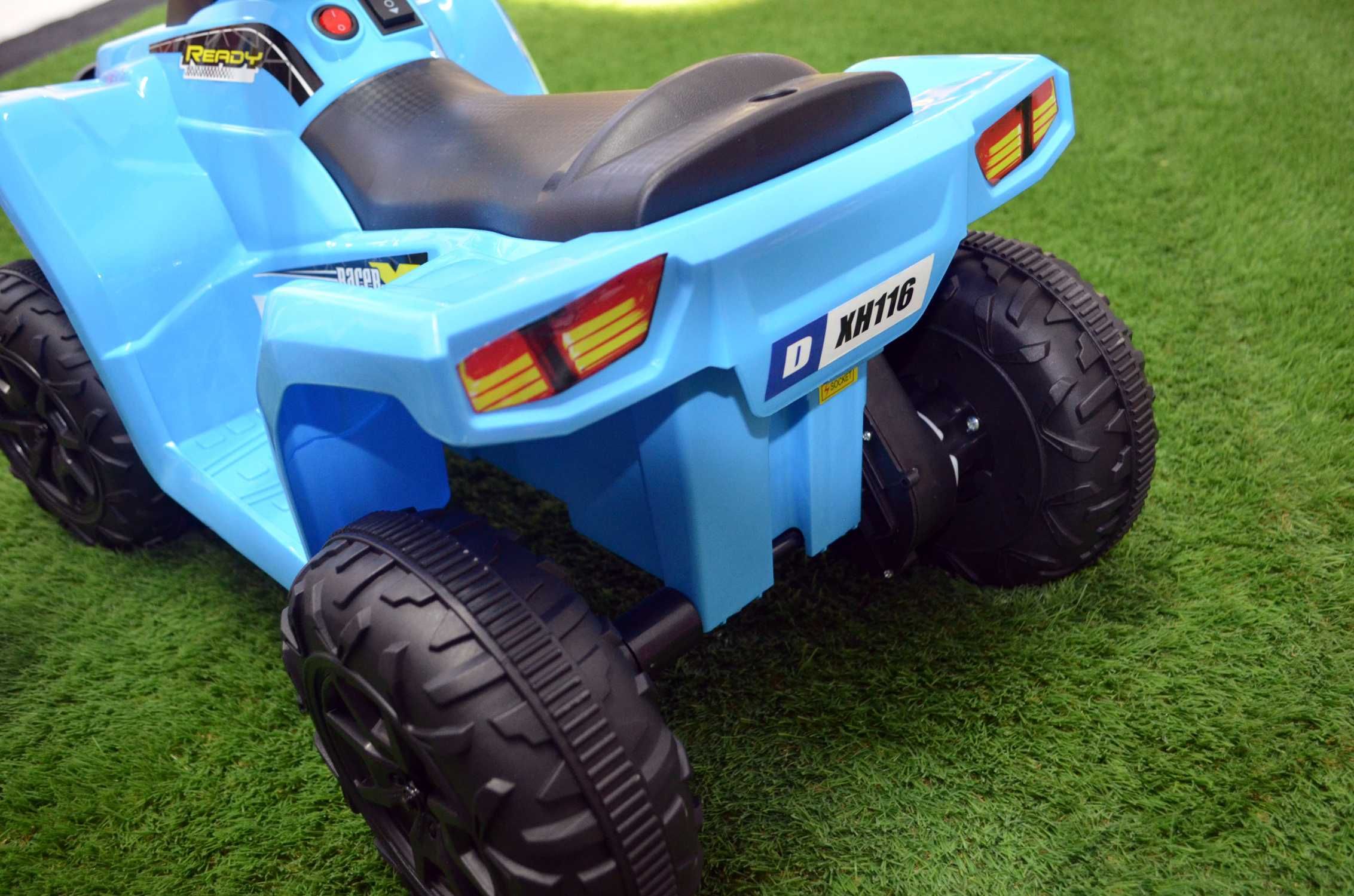 ATV electric pentru copii BJ-116 motor 45W baterie 6V 4.5Ah #BLUE