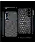 Husa Samsung S20/S21/S22/S23 Plus Ultra Carbon Material Anti Cadere