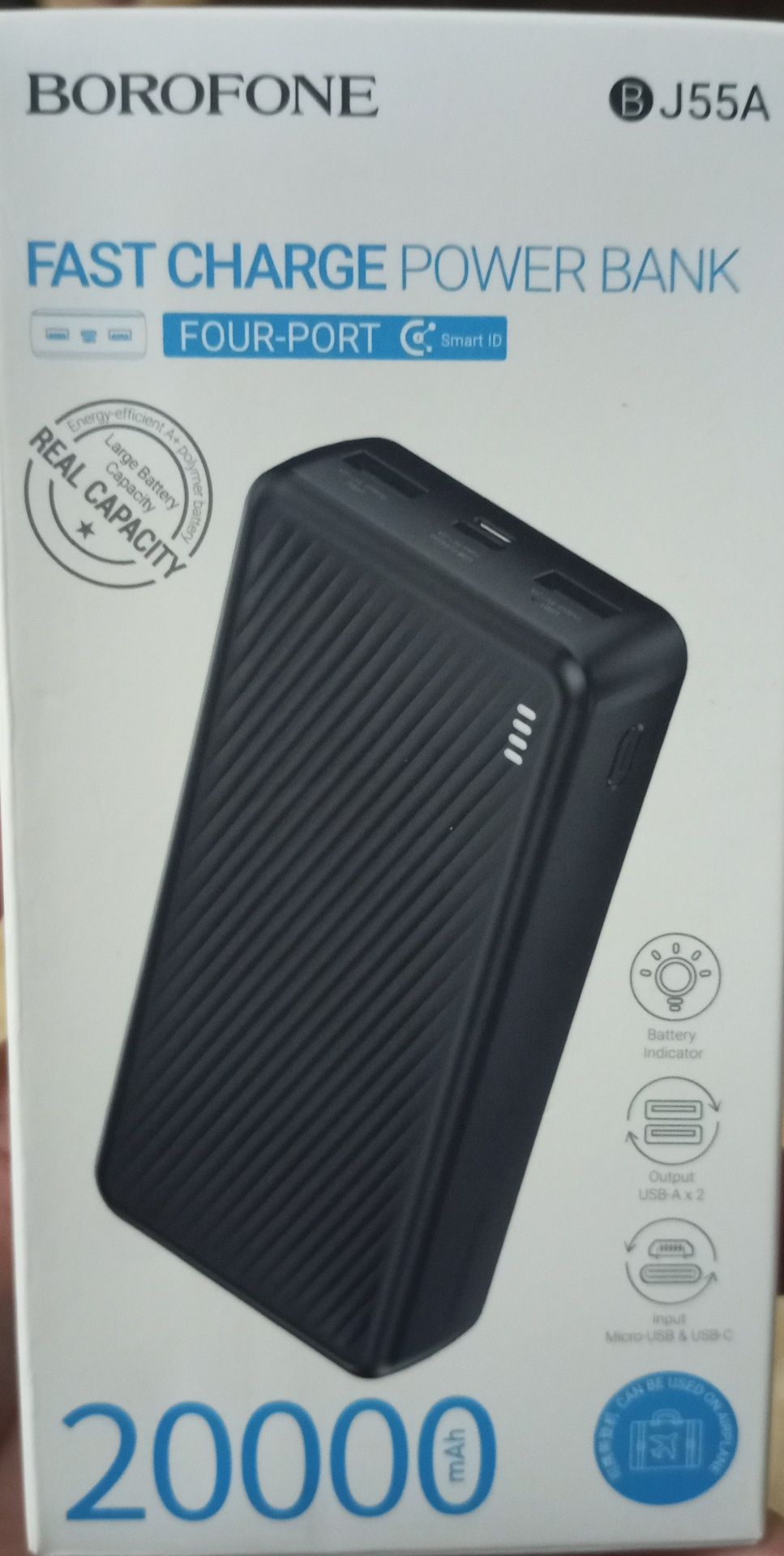 Powerbank garantiyasi bor yangi