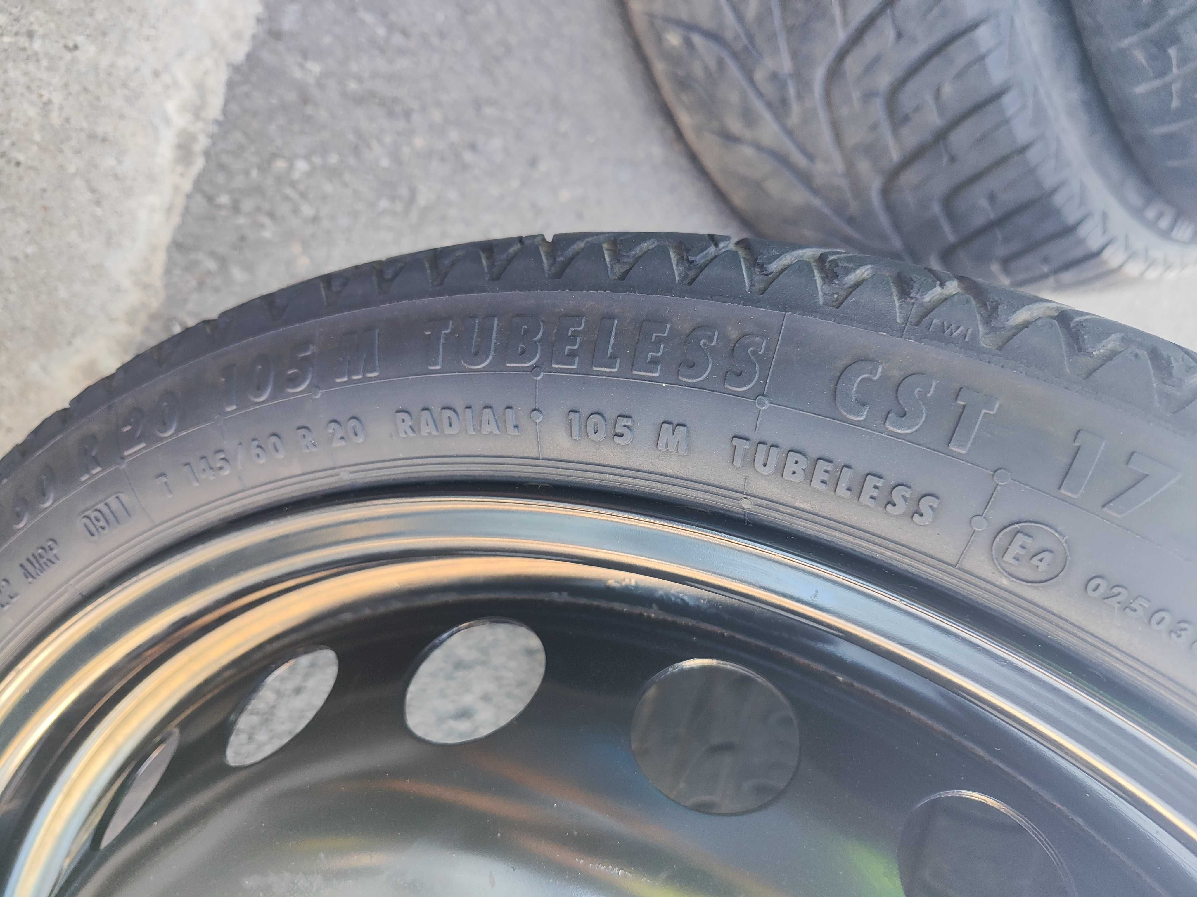 Резервна гума Патерица за Audi,Volkswagen и Mercedes 15цола