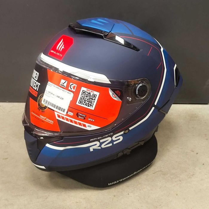 ПРОМОЦИЯ Каска MT Thunder 4 SV R25 C7 MATT BLUE - Код: 71844