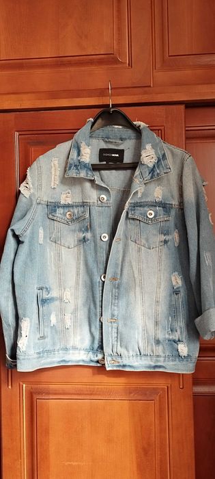 Дамско дънково яке М