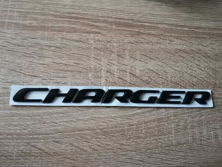 Dodge Charger Додж Чарджър нов стил надпис емблема лого