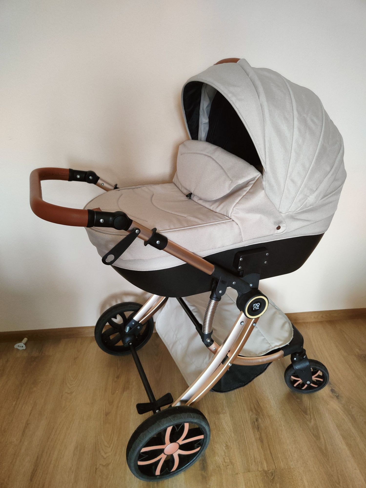 Комбинирана бебешка количка Moni Polly 3 in 1