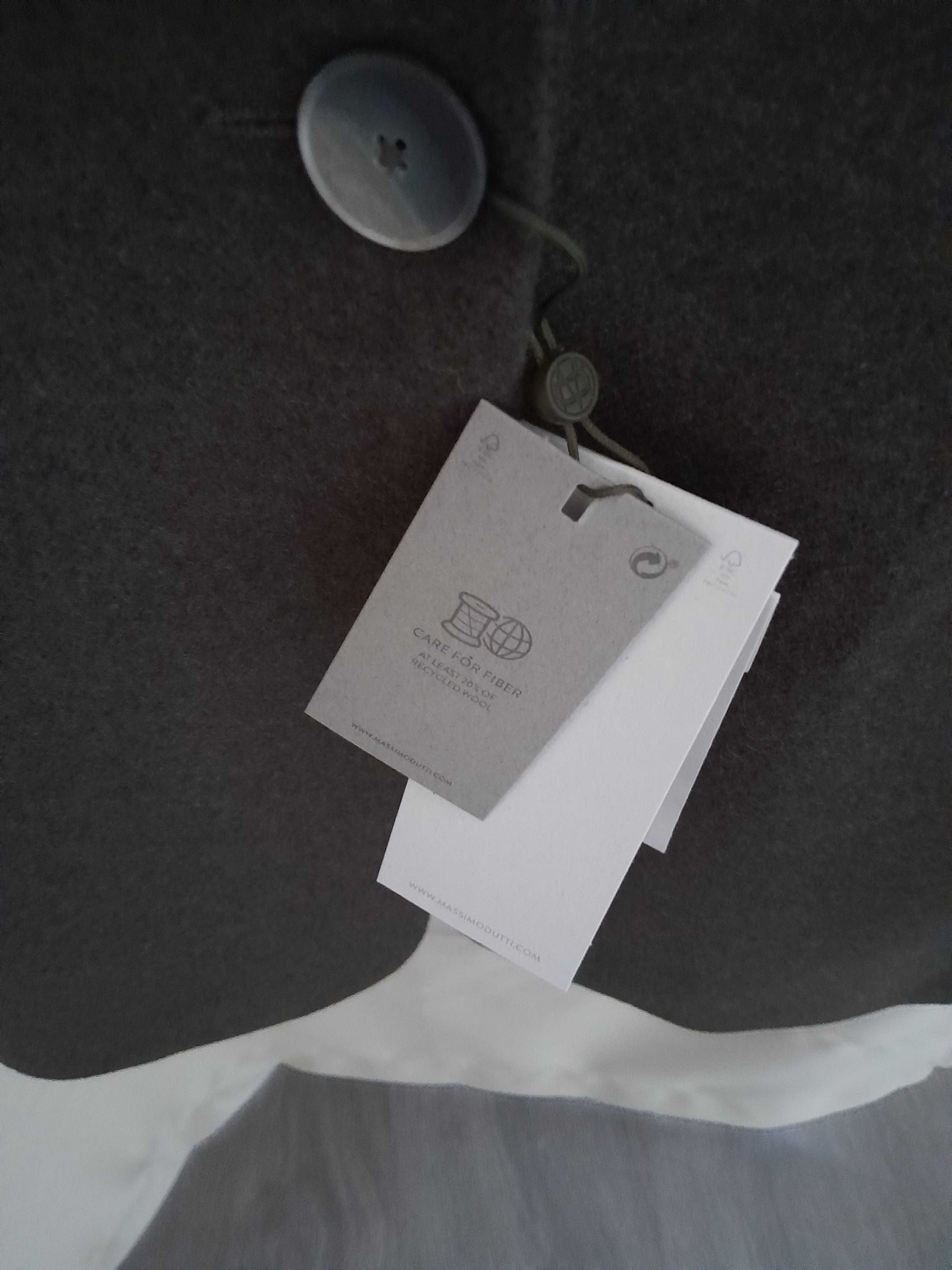 НОВ Massimo Dutti блейзър 66% вълна