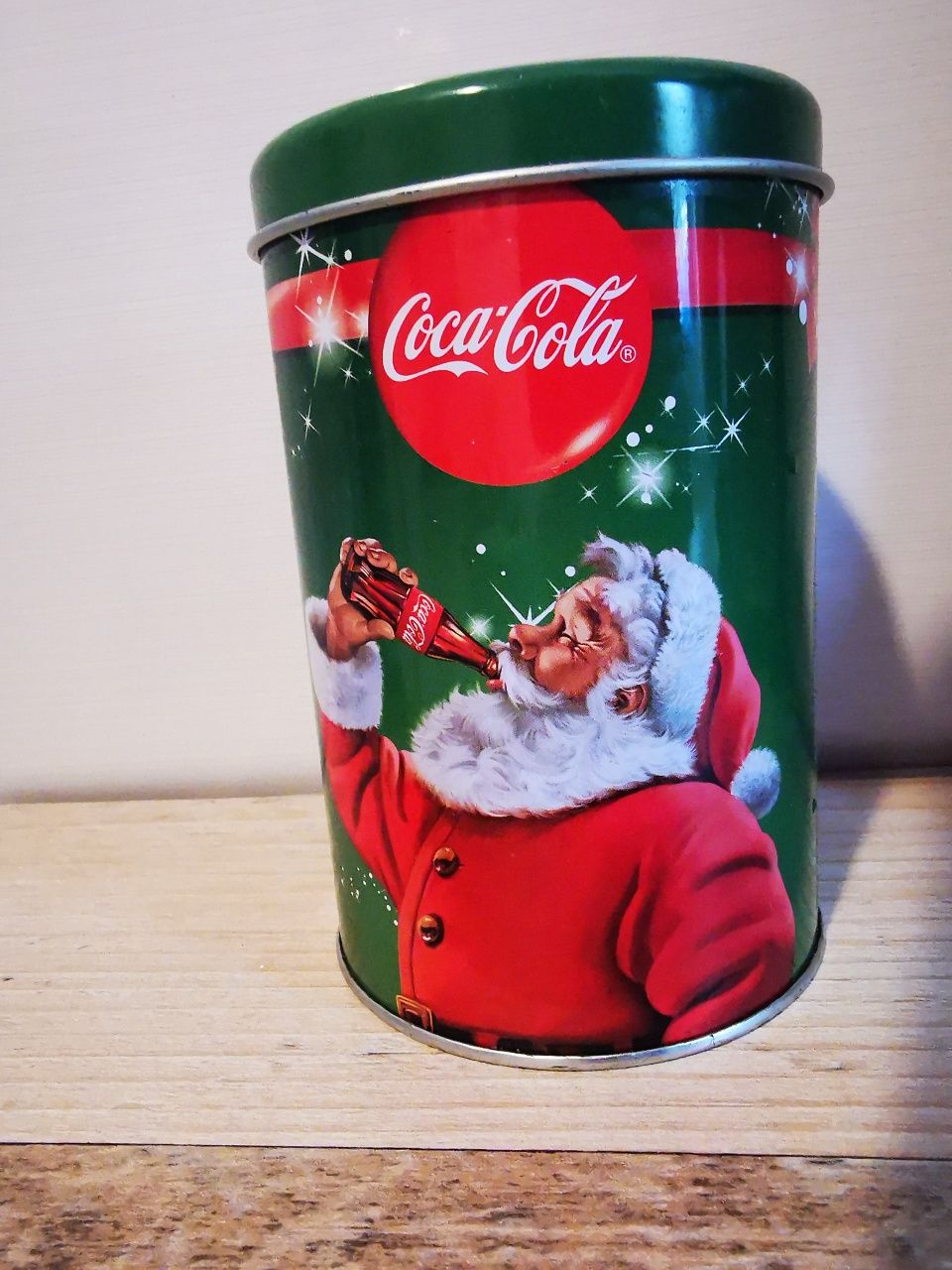 Cutie metalica Coca Cola Moș Craciun
