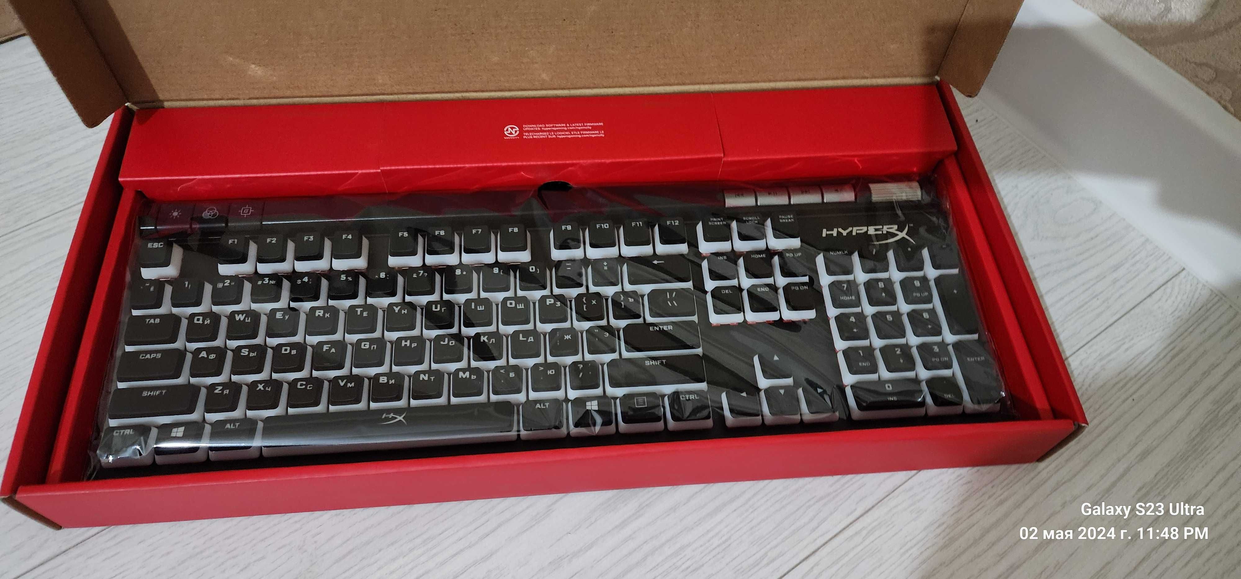 Продается новая клавиатура HyperX Alloy Elite 2 [HX Linear Red Switch]