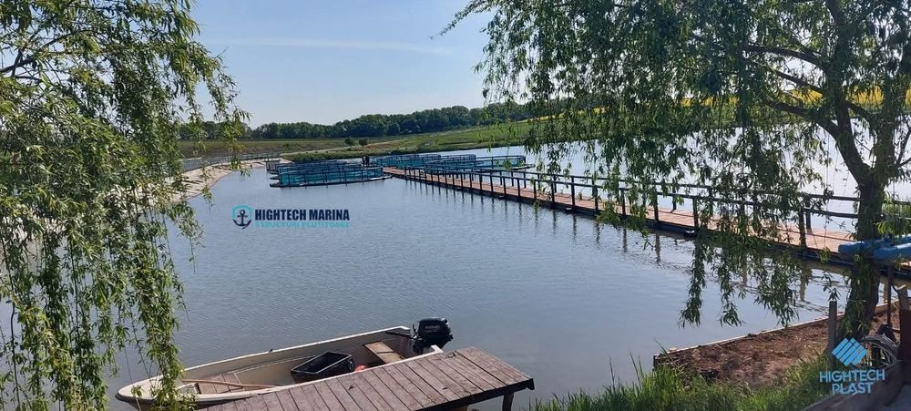 Viviere flotabile pentru creșterea peștelui