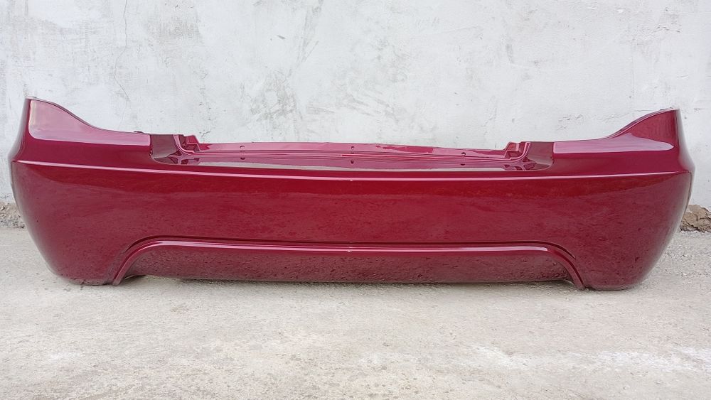 Нексия. Запчасти на Нексию. Бампер на Нексию. Задний. Бордовый металли