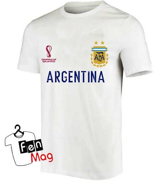 Футболна тениска на Аржентина WORLD CUP 2022!Фен тениска на MESSI!